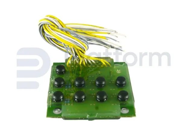 Electronic card, control box