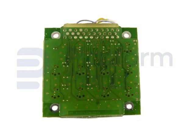 Electronic card, control box