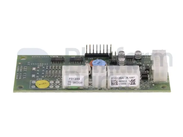 Electronic card, ground control