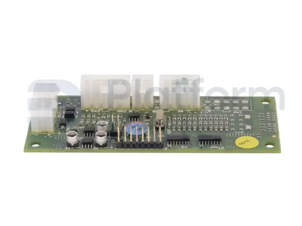 Electronic card, control box