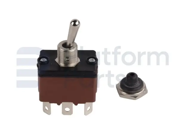 Toggle switch, (ON)-ON