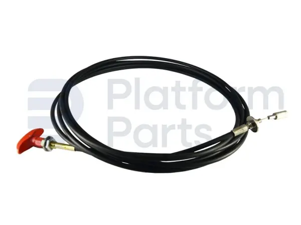 Emergency lowering cable