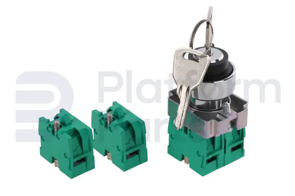 Switch, with key, 2P