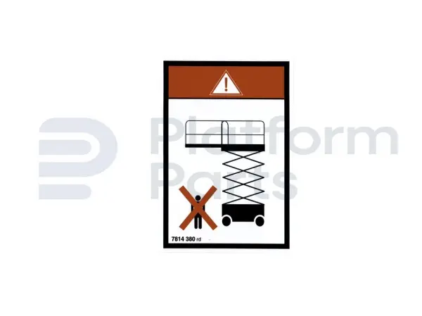 Decal, stay clear