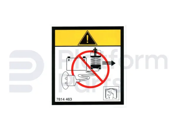 Decal, battery charging
