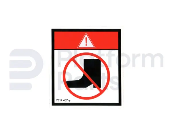 Sticker, no step