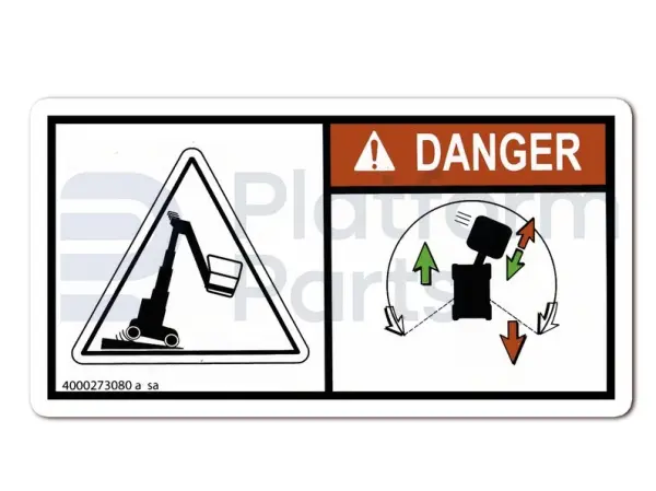 Decal, danger