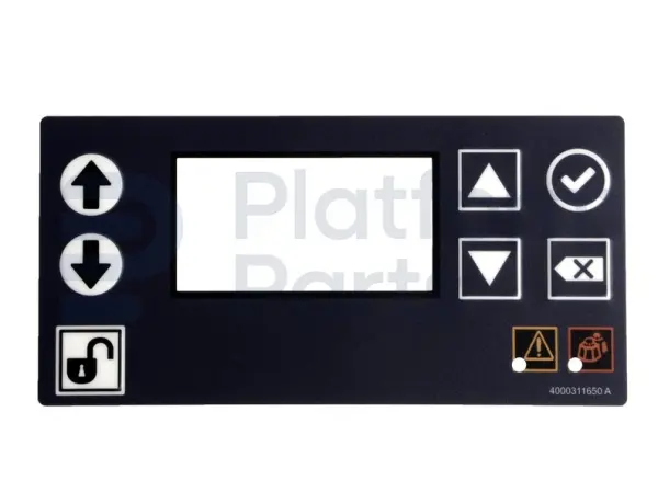Decal, lower control