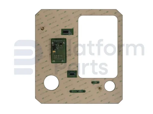 Decal, control, control box