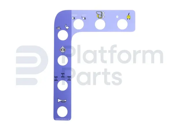 Decal, Haulotte, control box