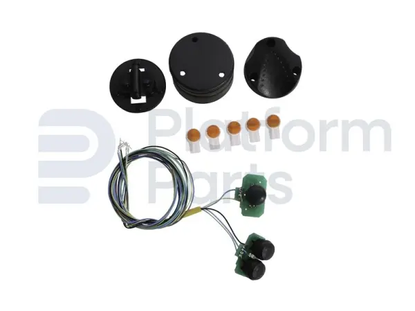 Cap, rocker, joystick
