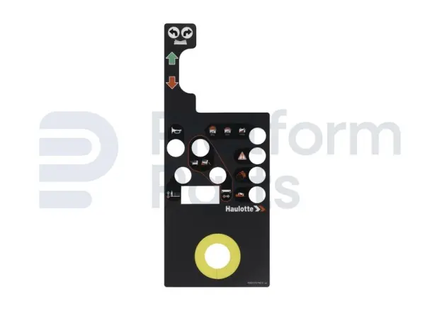 Decal, control, control box
