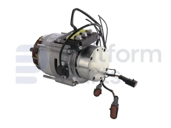 Drive motor, electric