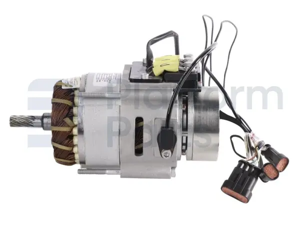 Drive motor, electric