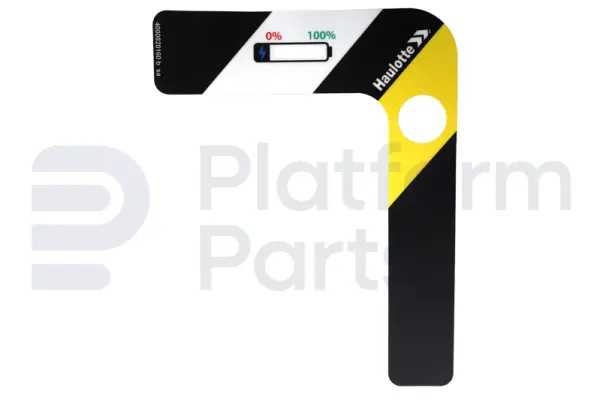 Decal, control, control box