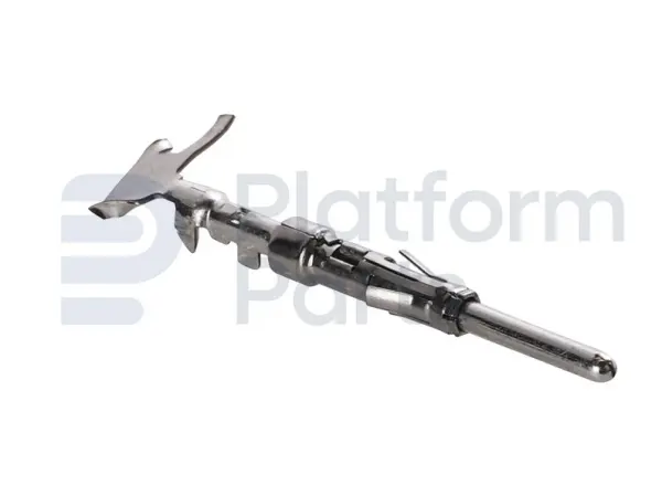 Connector plug, terminal pin, male