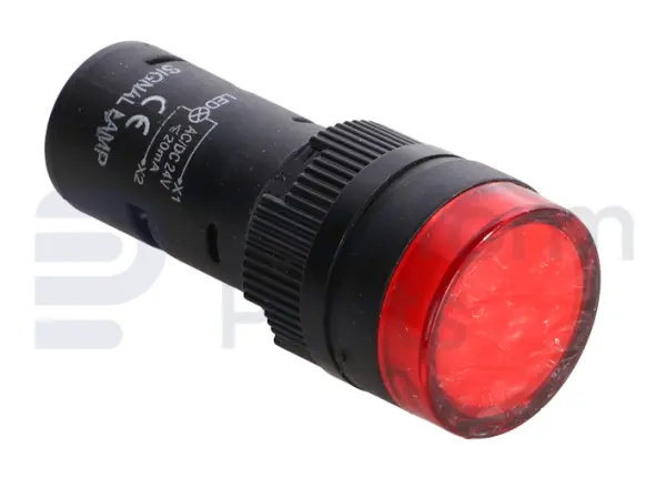 Indicator light, red
