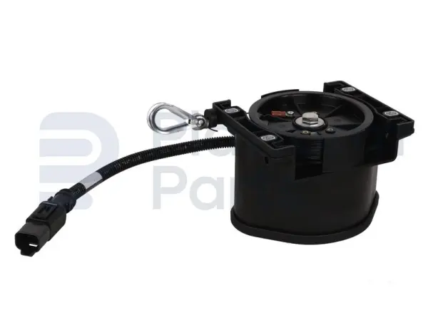 Sensor boom extension angle