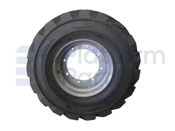 Ruwe terrein band + velg, opgeschuimd, OTR 14x17.5, rechts