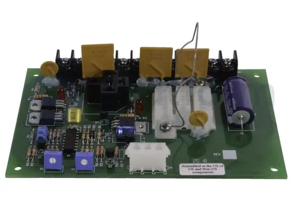 Electronic card, ground control