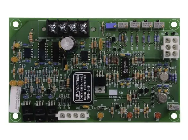 Electronic card, ground control