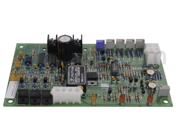 Electronic card, ground control