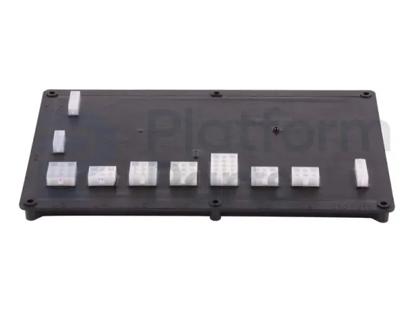 Electronic card, control box