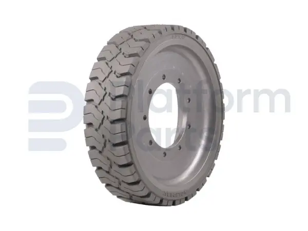 Non-marking wheel, 22x6x17.75