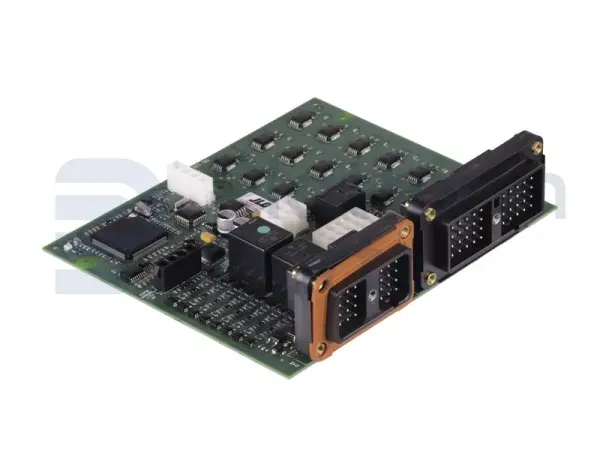 Electronic card, ground control