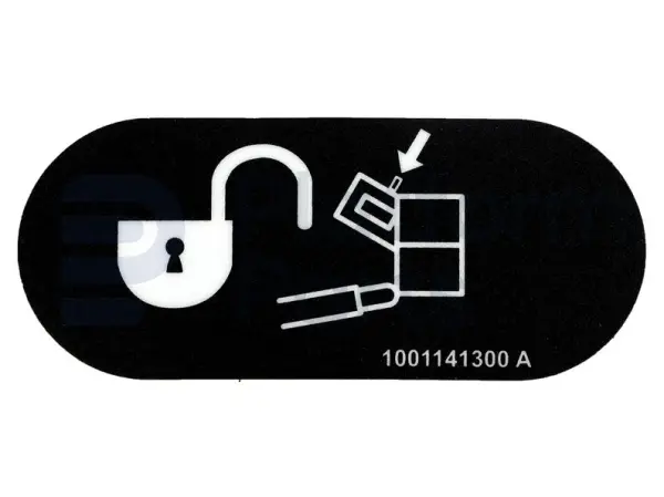 Decal, platform sensor override