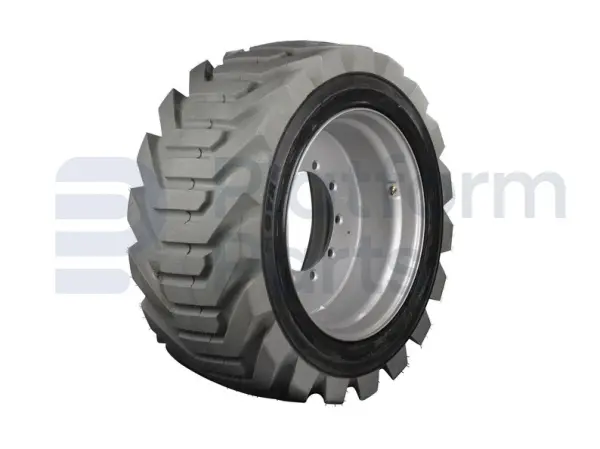 Non-marking tire + rim, foamed, LH