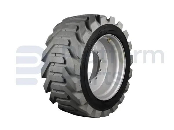 Non-marking tire + rim, foamed, RH