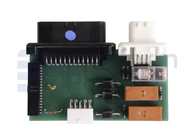 Electronic card, ground control