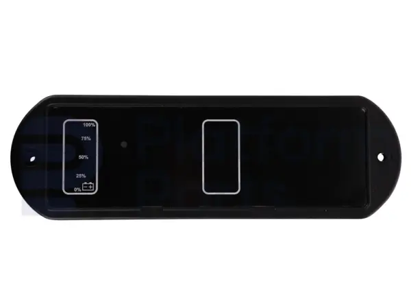 Electronic card, control box