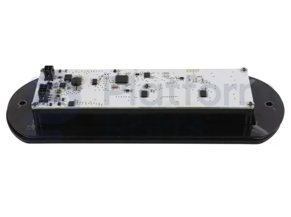 Electronic card, control box