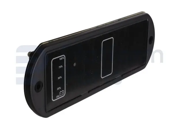 Electronic card, control box