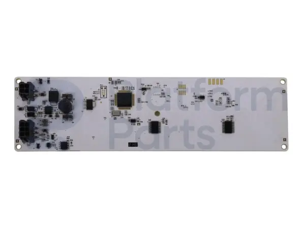 Electronic card, control box