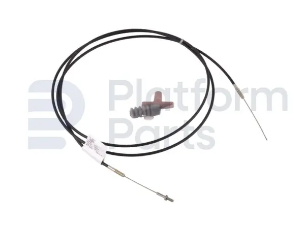 Emergency lowering cable