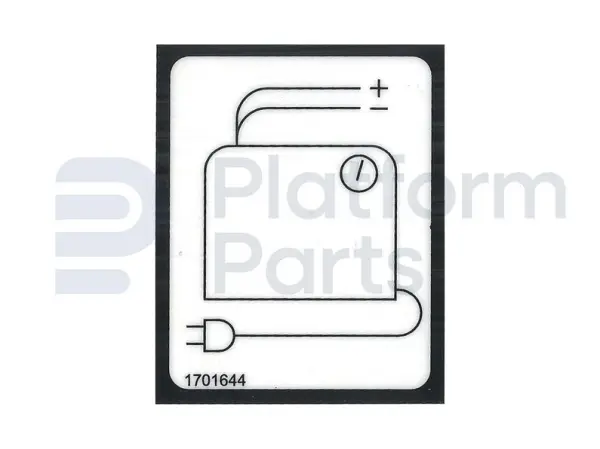Decal, batterycharger