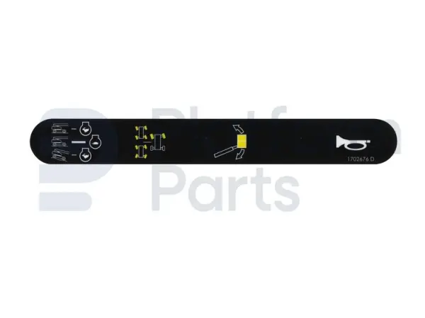 Decal, horn, control box