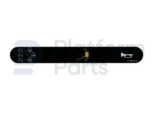 Decal, horn, control box