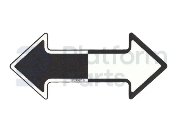 Decal, arrow