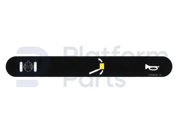Decal, horn, control box
