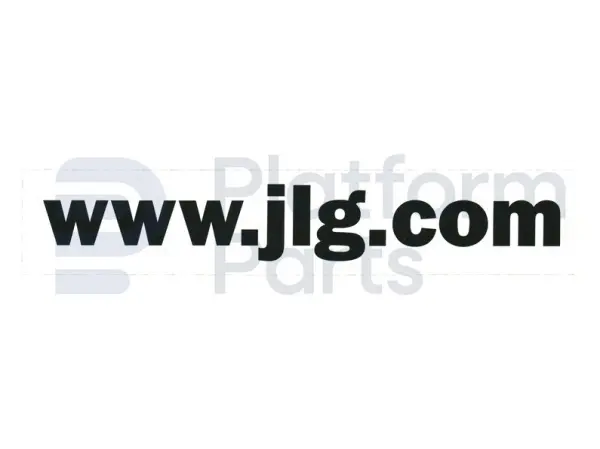 Decal, JLG