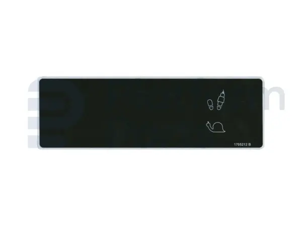 Decal, display, control box