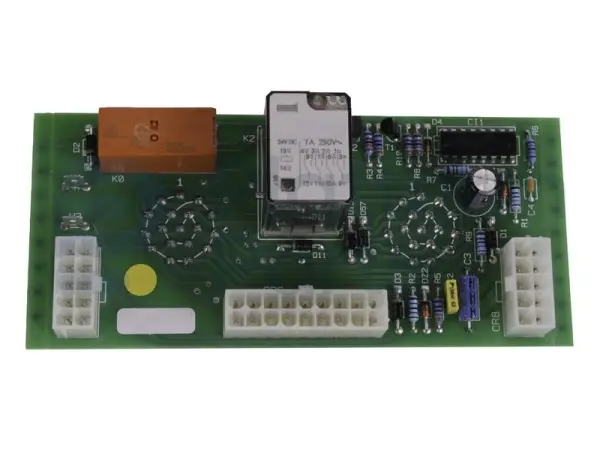 Electronic card, ground control