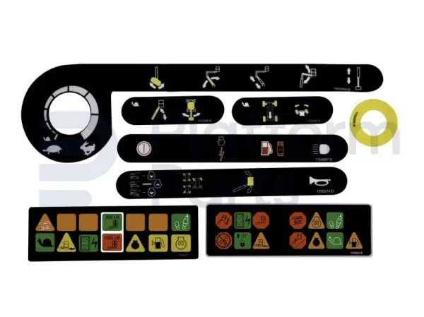 Kit,Platform Console Decal