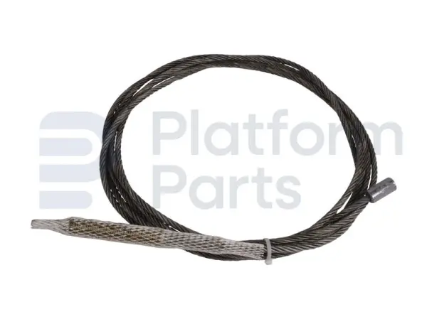 Cable de acero, brazo de elevación