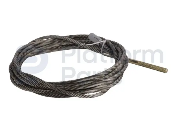 Cable de acero, brazo de elevación
