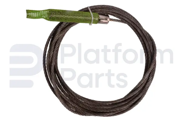 Cable de acero, brazo de elevación